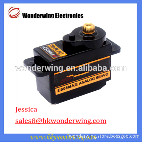 100% orginal 4x ES08MA II Mini Metal Gear Analog Servo 12g/ 2.0kg/ 0.12 Sec Mg90S